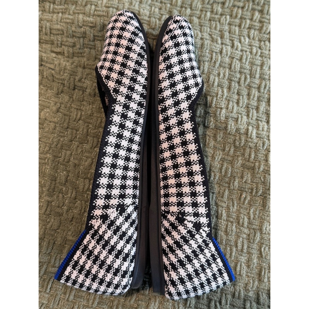 Rothy's Black and White Houndstooth Flats - Picture 5 of 7